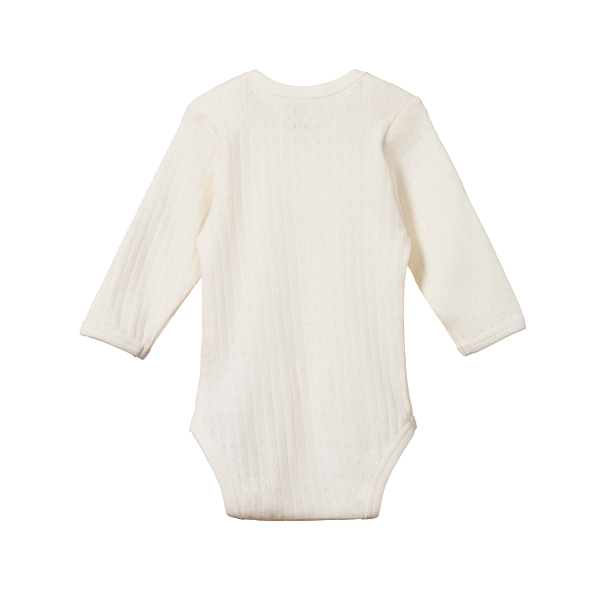 Pointelle Long Sleeve Bodysuit | Nature Baby