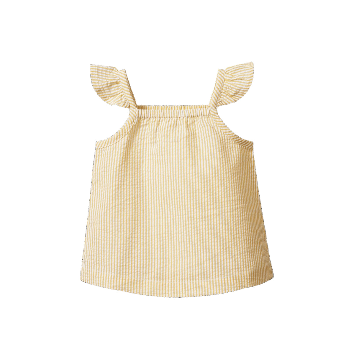 PETAL TOP | Golden Stripe | Nature Baby