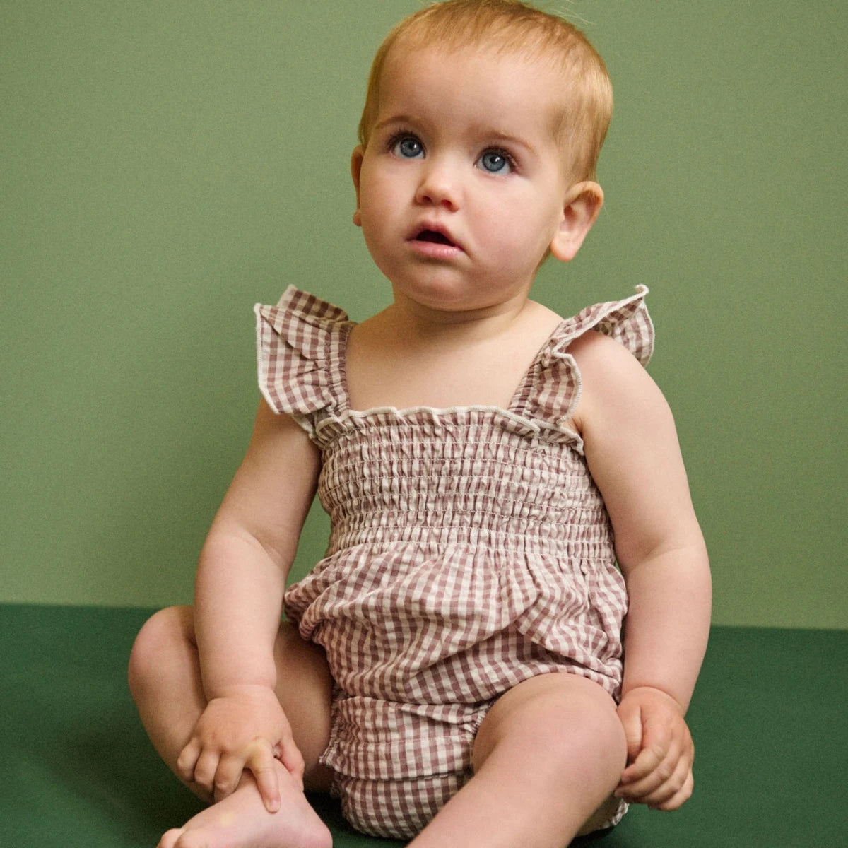 GALA SUIT MUSLIN - Twilight Check  | Nature Baby