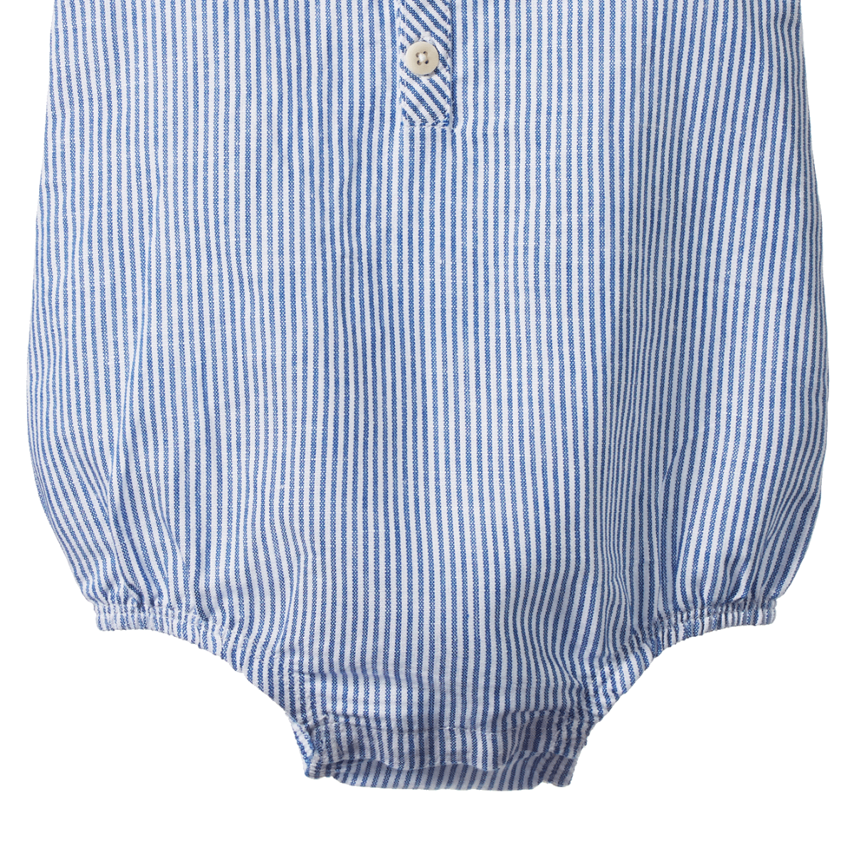 CEDAR SUIT LINEN | Blue Stripe | Nature Baby