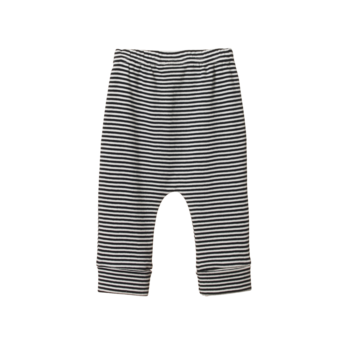 DRAWSTRING PANTS. Navy Stripe | Nature Baby