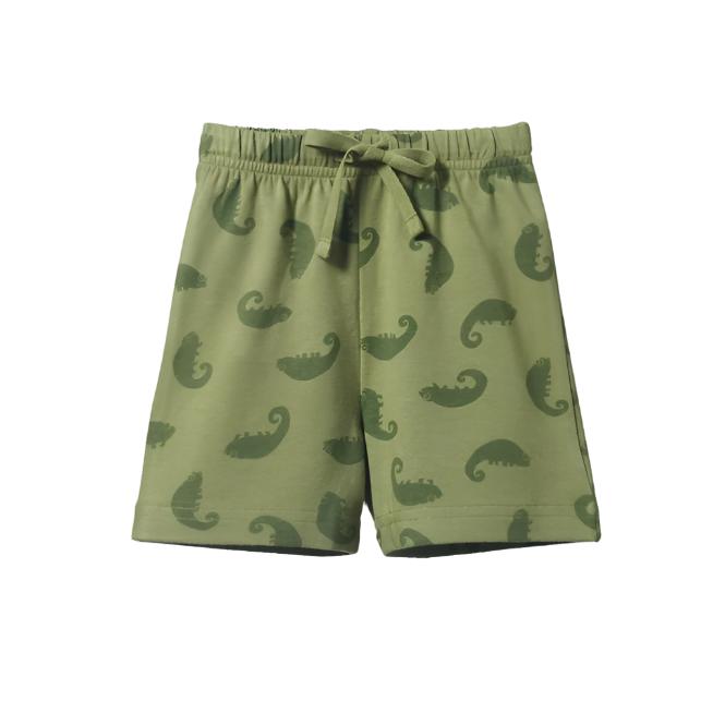 Jimmy Shorts- Chameleon Print | Nature Baby