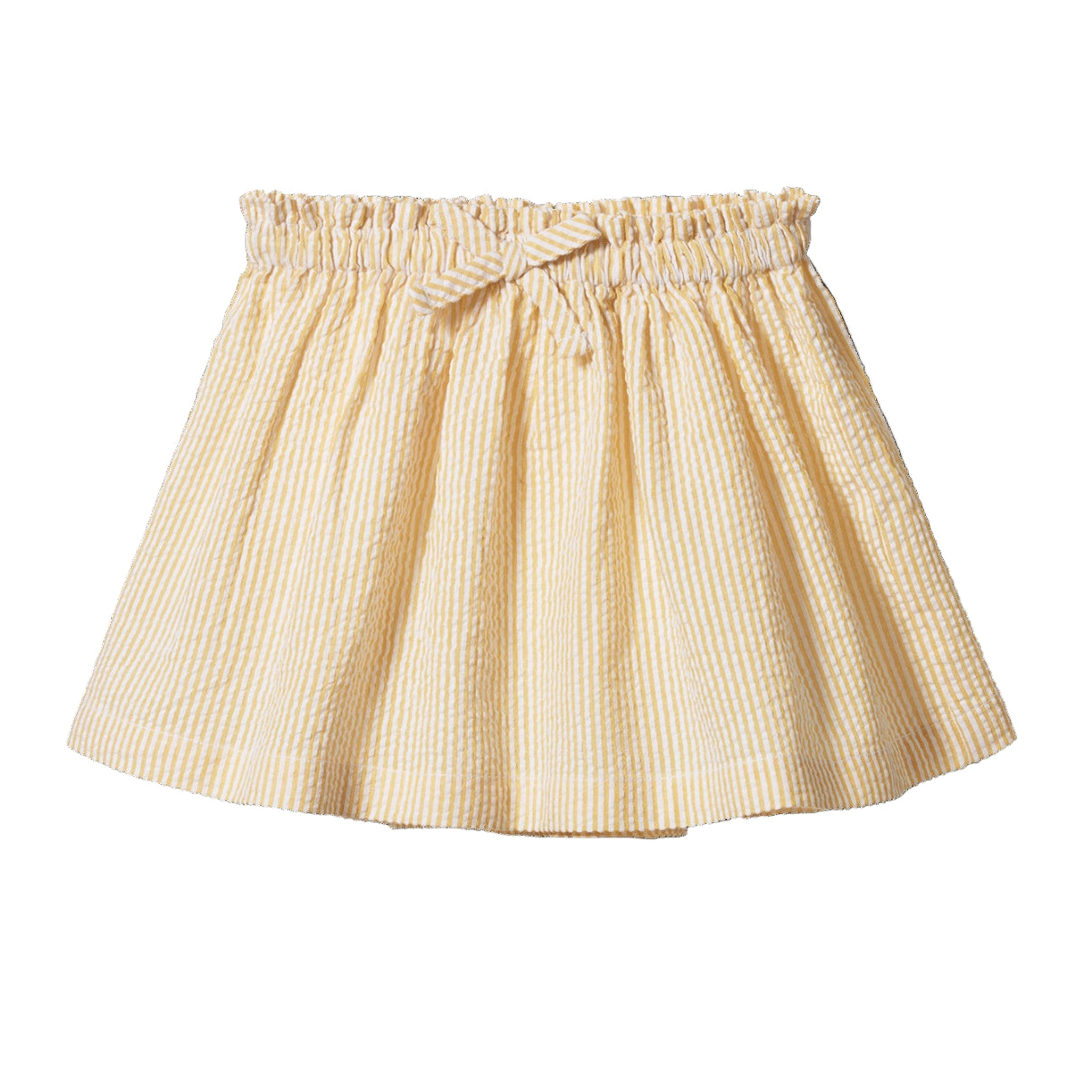 ORCHARD SKIRT SEERSUCKER | Golden Stripe | Nature Baby