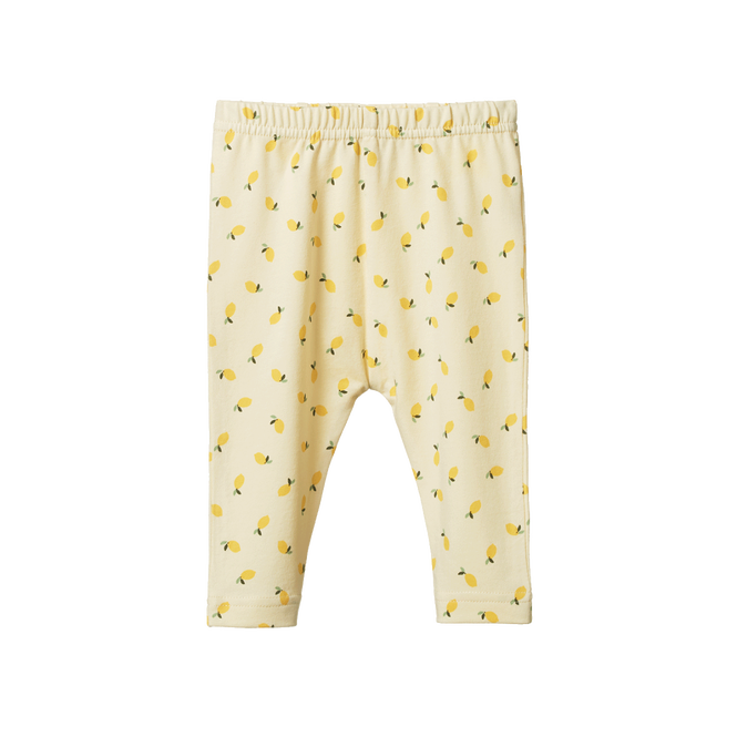 LEGGINGS - Petite Lemon Cream Print | Nature Baby