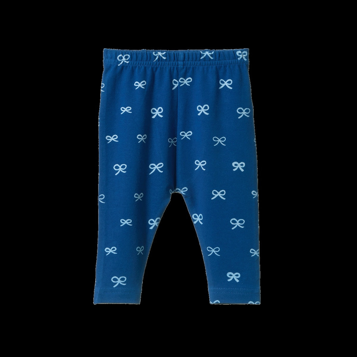 LEGGINGS. Ribbons Blue Print | Nature Baby