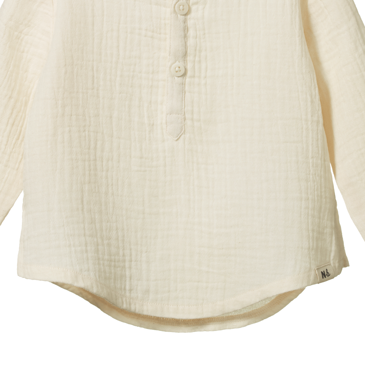 Caravan Shirt - Muslin - Natural | Nature Baby