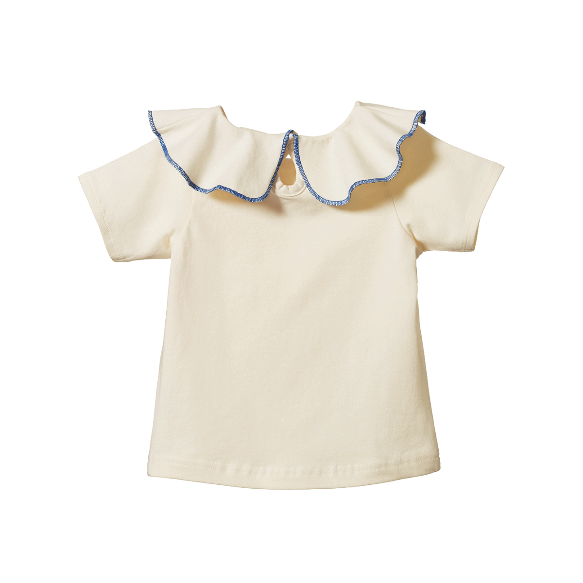 SS TATE RUFFLE TOP | Natural | Nature Baby