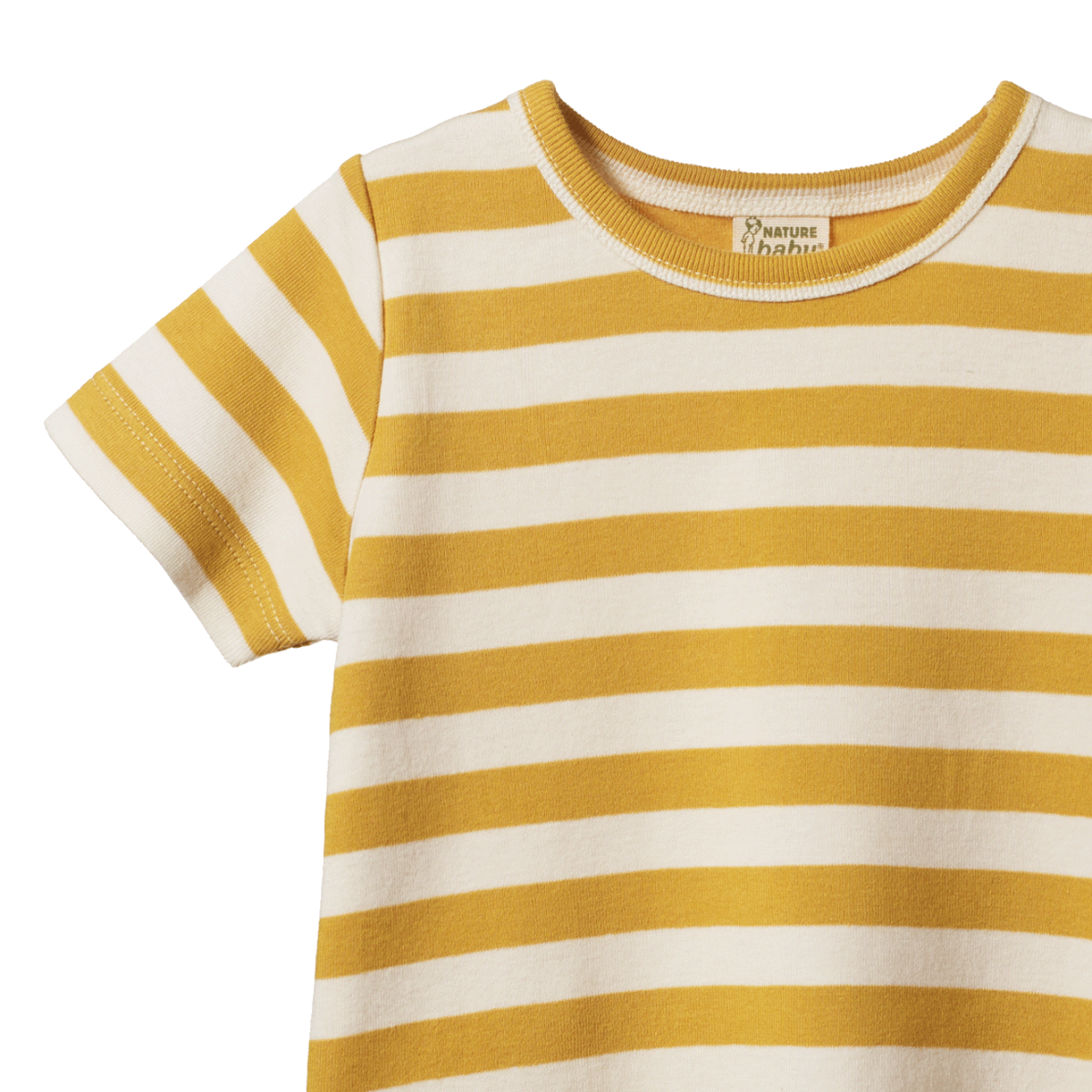 RIVER TEE - Golden Sea Stripe | Nature Baby