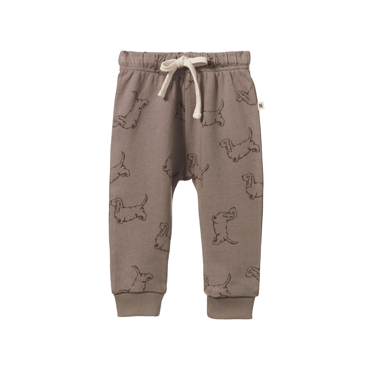 Sunday track pants - HAPPY HOUNDS PRINT | Nature Baby