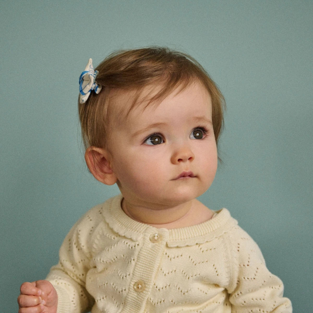 PIPER CARDIGAN - Natural Pointelle | Nature Baby