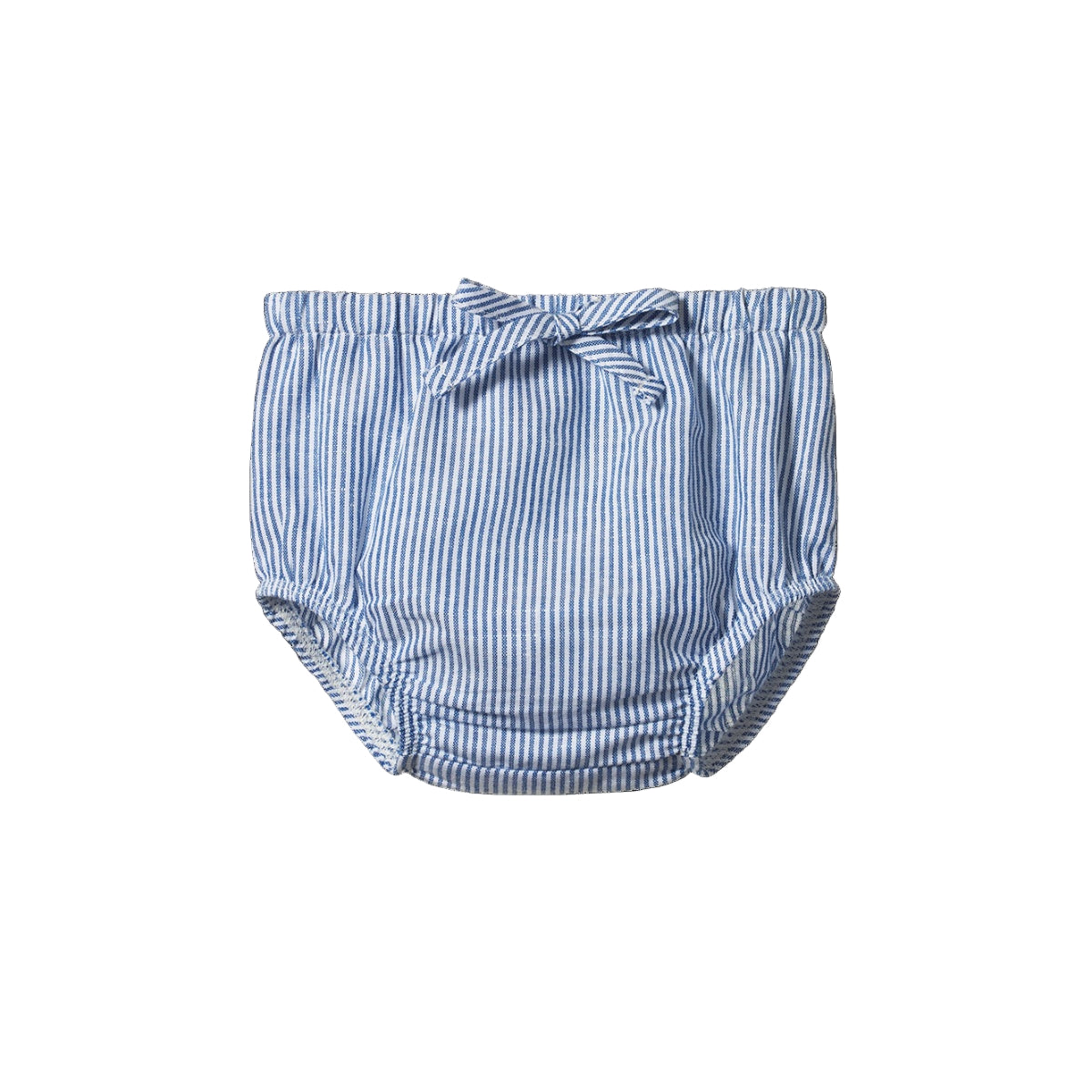ARIE SHORTS LINEN. Blue Stripe | Nature Baby