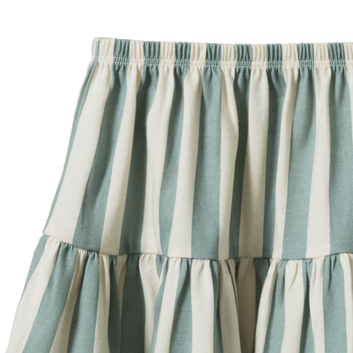 LALA SKIRT. Star Dew Stripe | Nature Baby