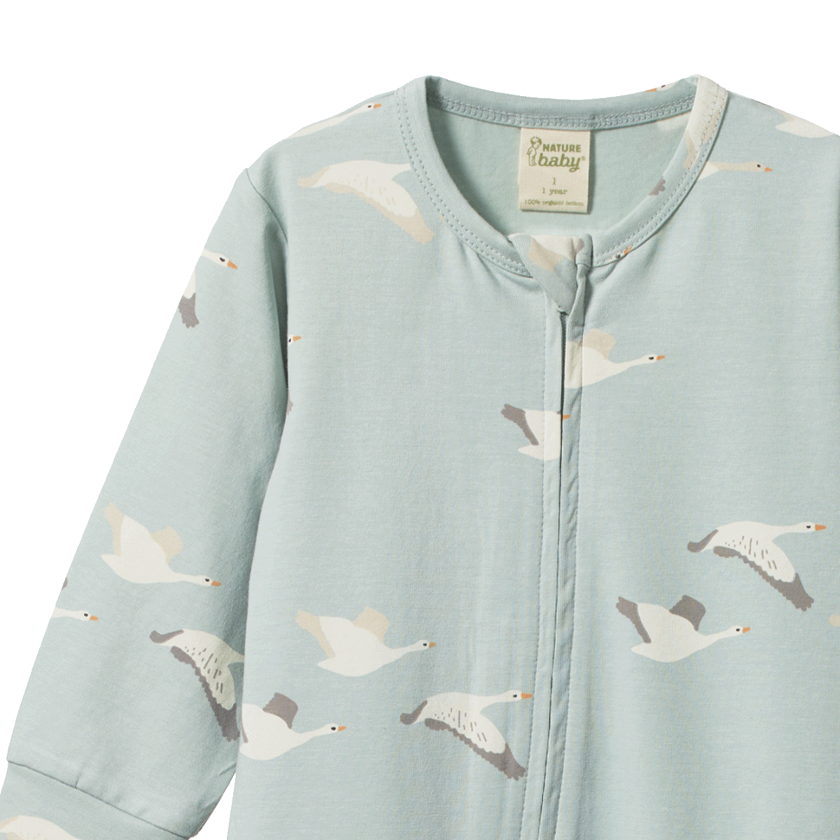 DREAMLANDS SUIT TODDLER Flying Geese Print | Nature Baby