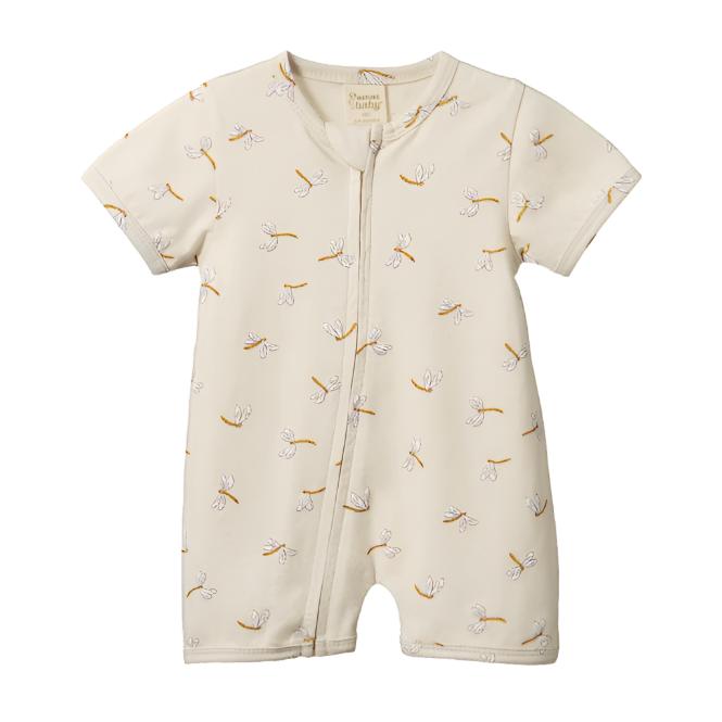 Summer Dreamlands Suit -  Dragonfly Print | Nature Baby