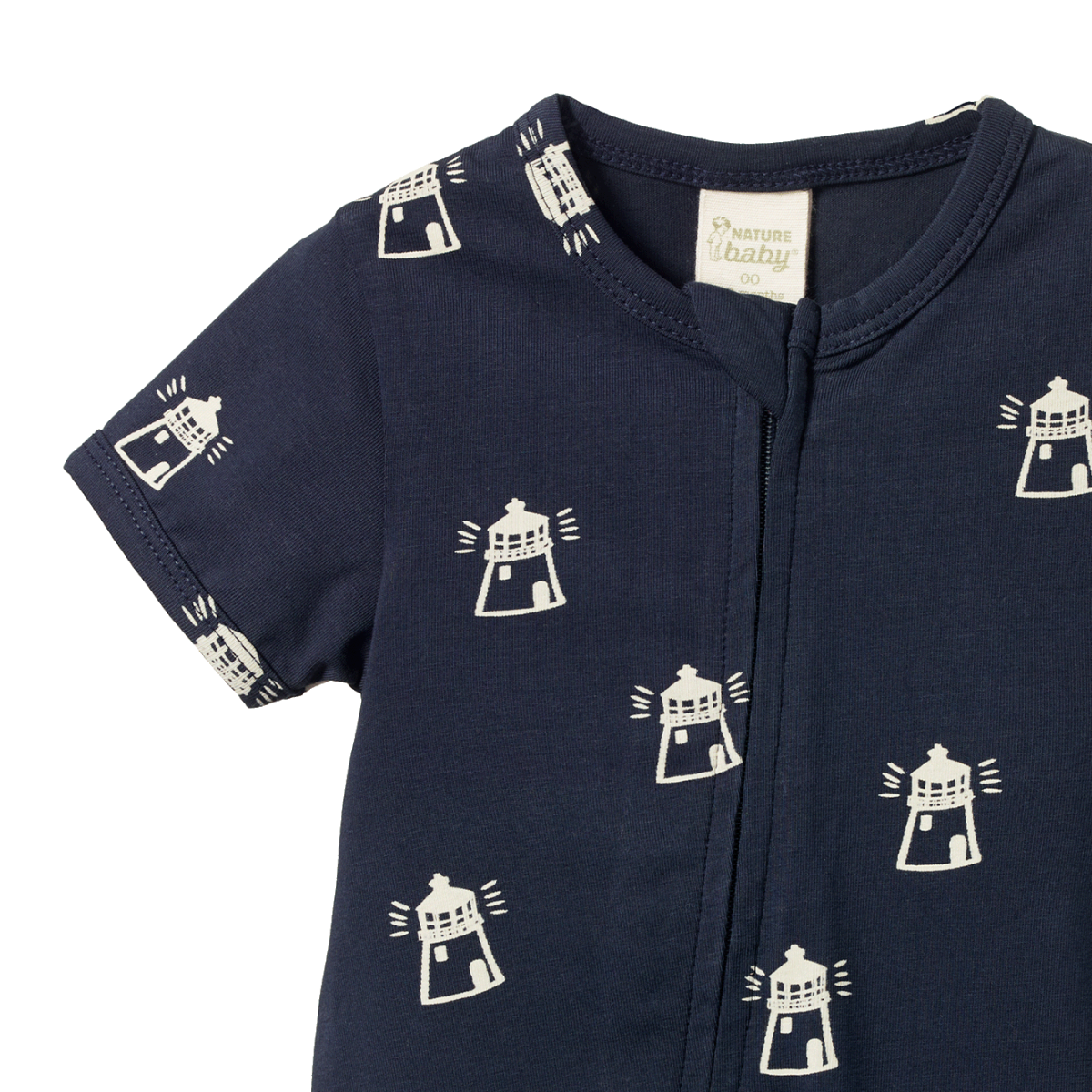 SUMMER DREAMLANDS SUIT - Lighthouse Print  | Nature Baby