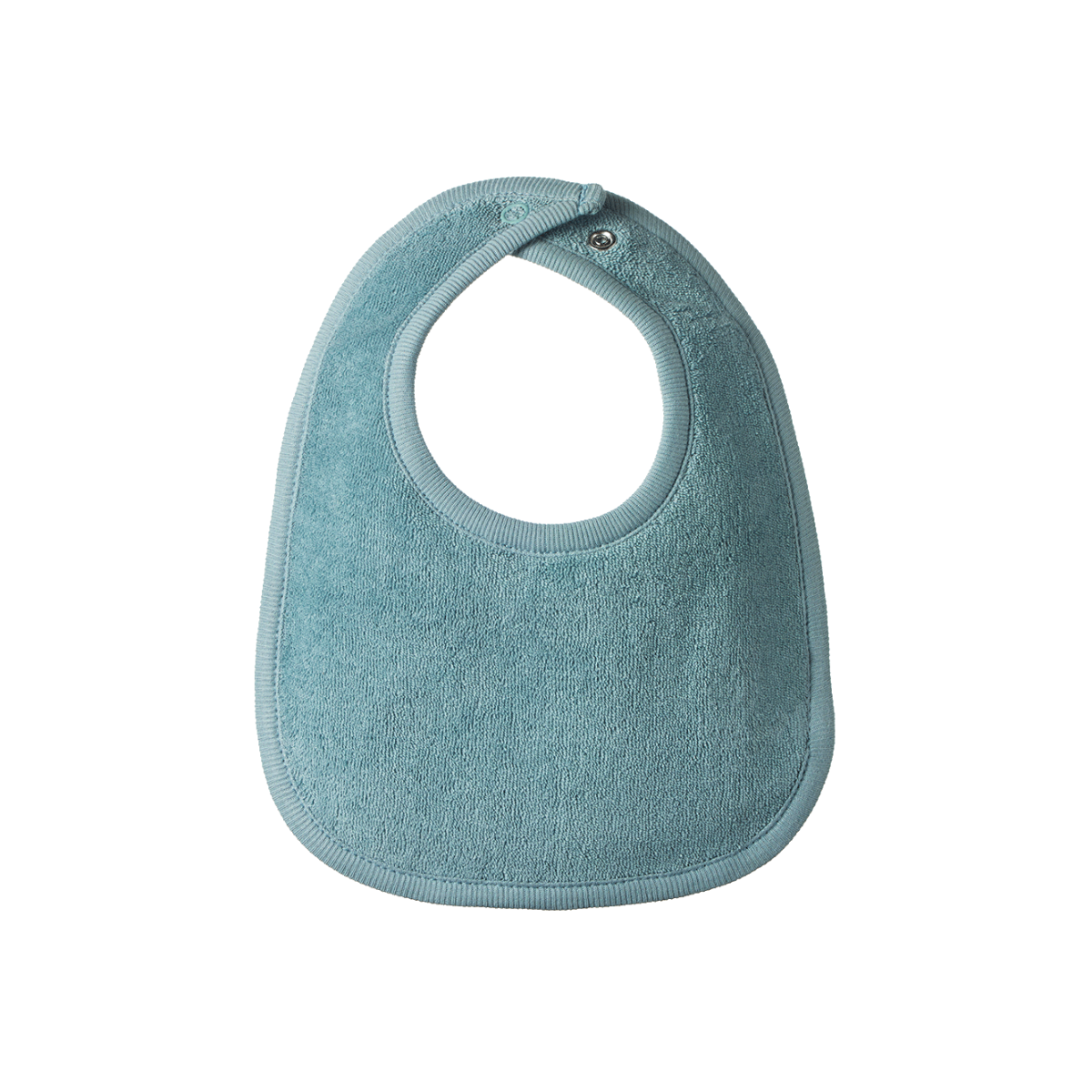 Dribble Bibs 3Pc - Powder Blue/Natural - 0-6M | Nature Baby