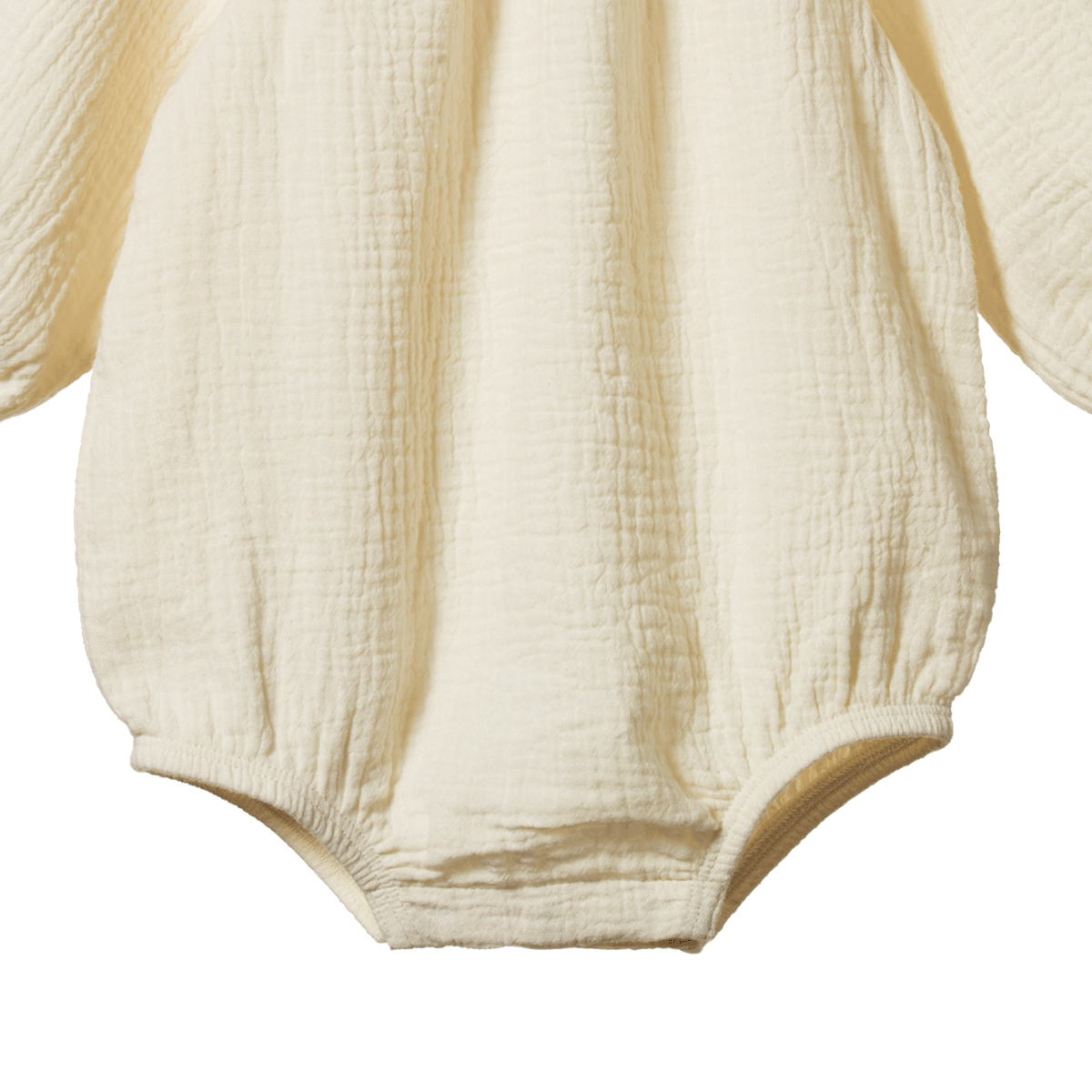Muslin Meadow Bodysuit - Natural | Nature Baby