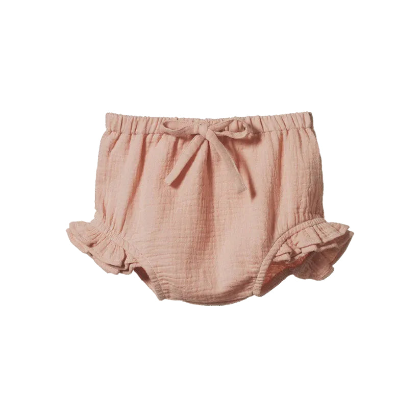 PETAL BLOOMERS MUSLIN - Rose Dust | Nature Baby
