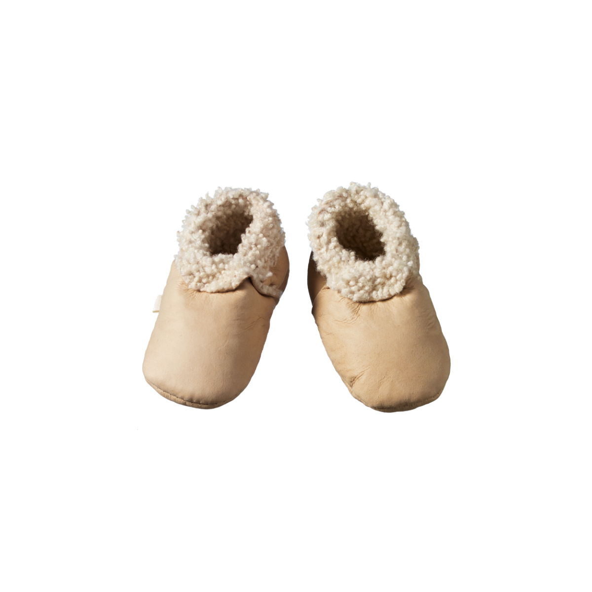 lambskin booties - Cream | Nature Baby