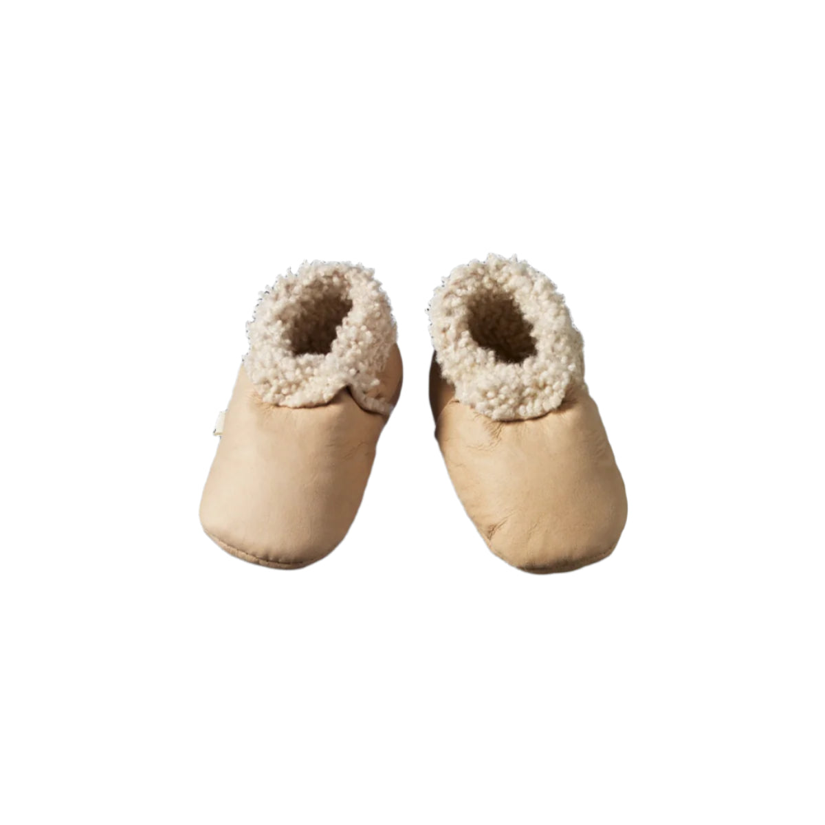 LAMBSKIN BOOTIES || Cream | Nature Baby