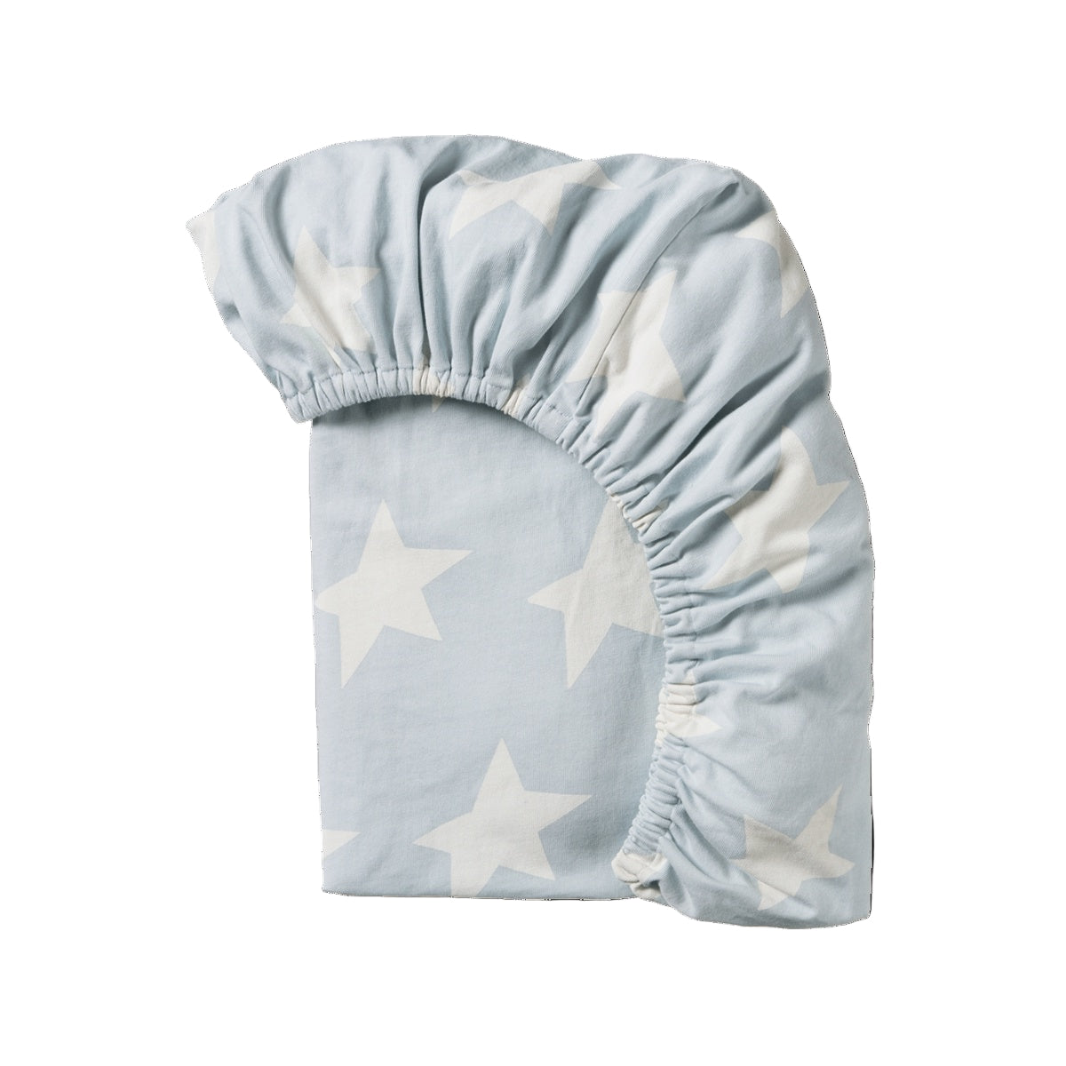 Fitted Sheet Jersey  Basinet || Magic Blue | Nature Baby
