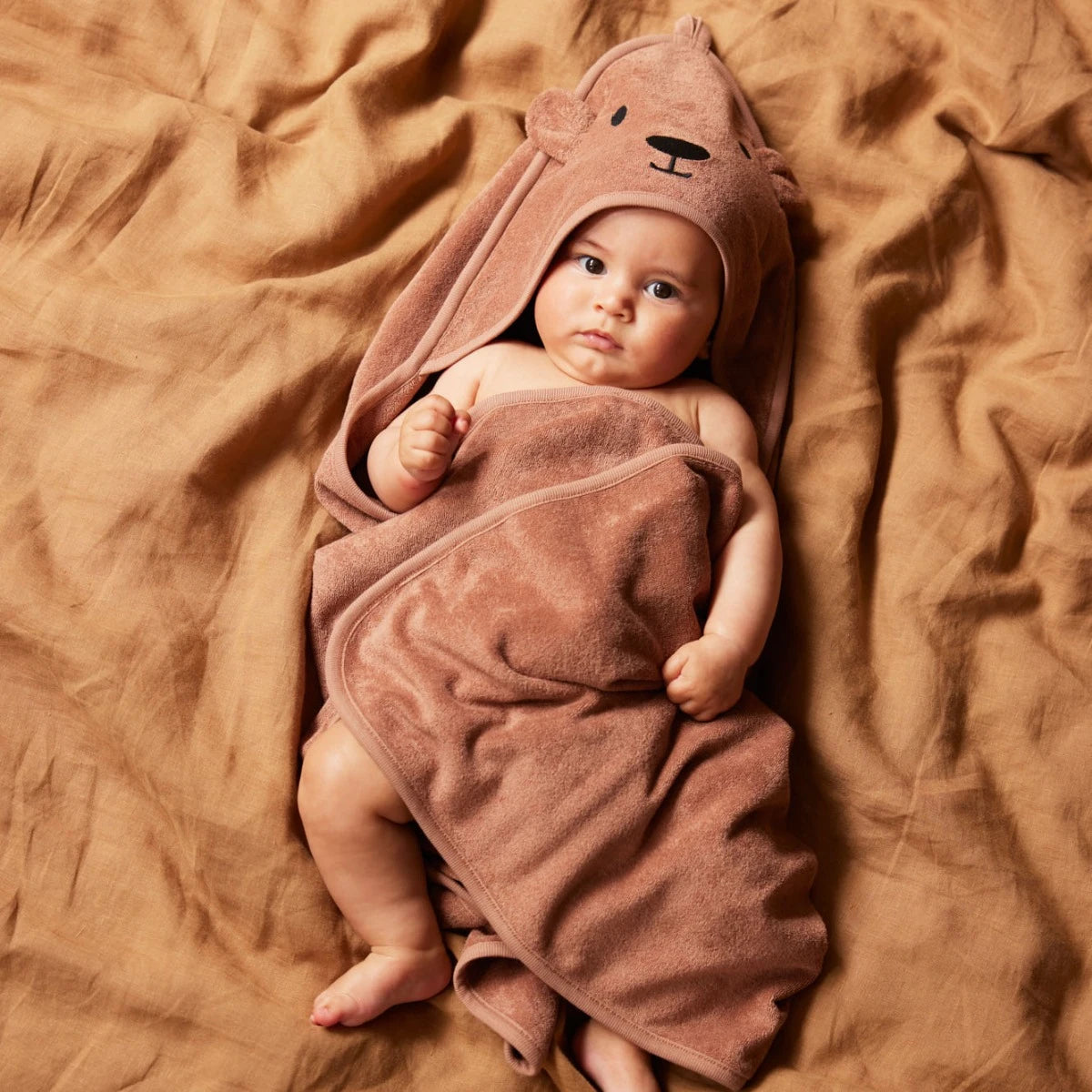 Bear Hooded Towel | Nature Baby