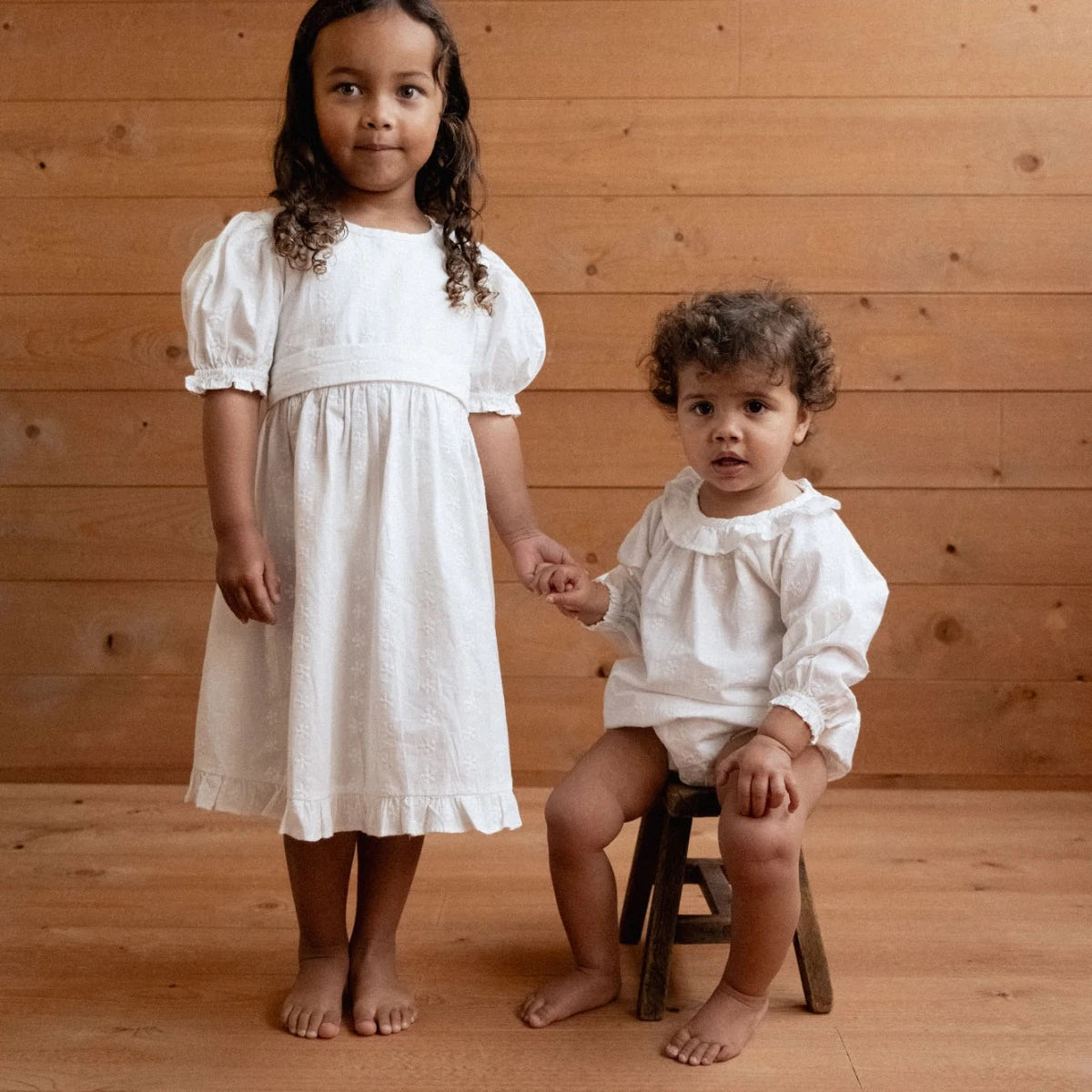 MEADOW BODYSUIT || IVORY FLORA | Nature Baby