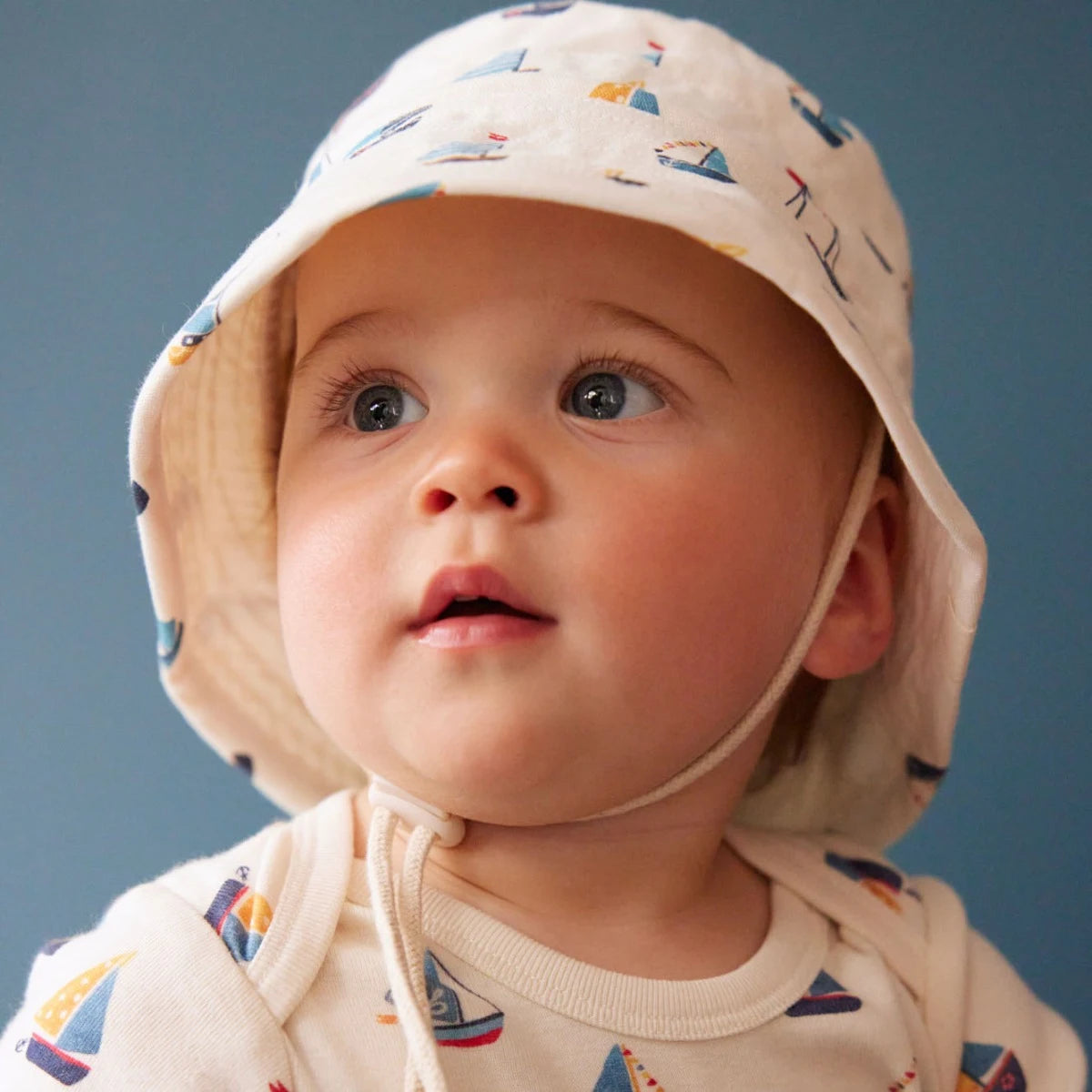 BUCKET SUNHAT - Regatta Print | Nature Baby