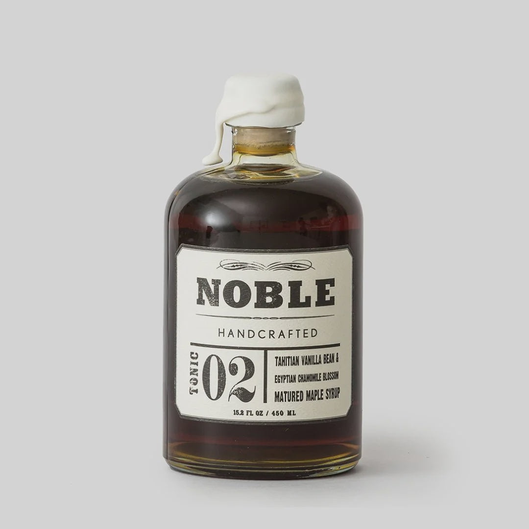 Noble Handcrafted 02: Tahitian Vanilla Bean & Egyptian Chamomile Blossom Matured Maple 450ml bottle