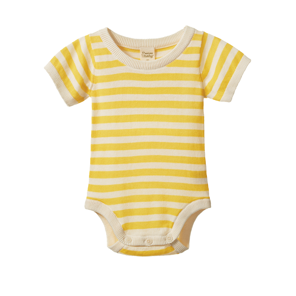 REN BODYSUIT - Sunny Sea Stripe | Nature Baby