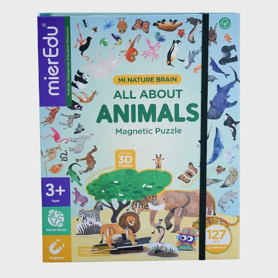 All About Animals - Magnetic Puzzle | MierEdu