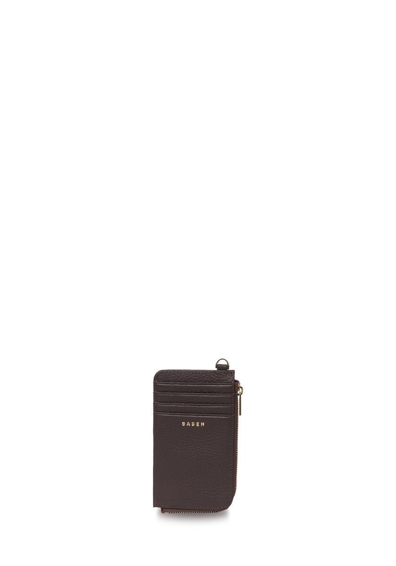 Winona Card Holder - Cacao | Saben