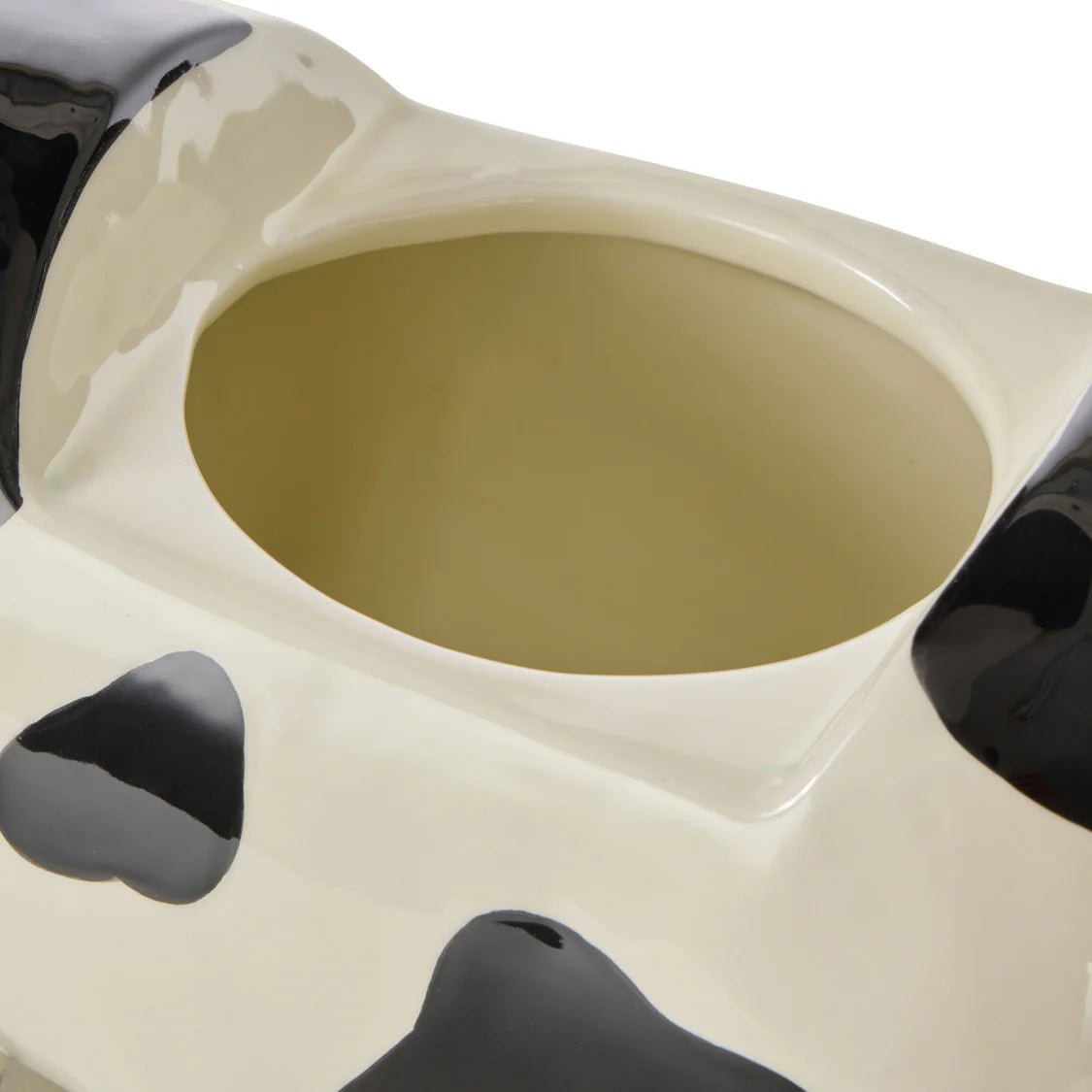 Homestead Friesian Storage Jar Black & White | Davis & Waddell