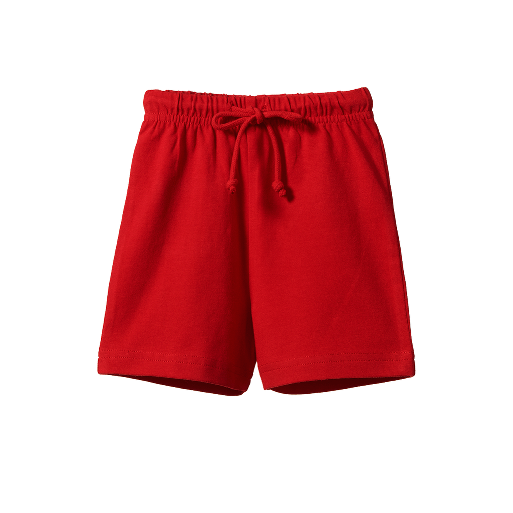 JIMMY SHORTS - Red | Nature Baby