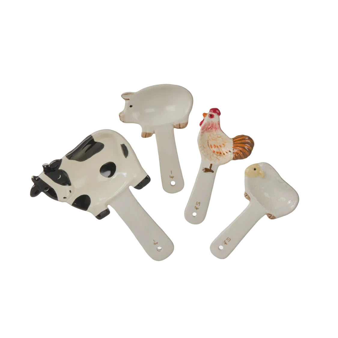 Homestead Measuring Spoon Set Assorted Colour | Davis & Waddell