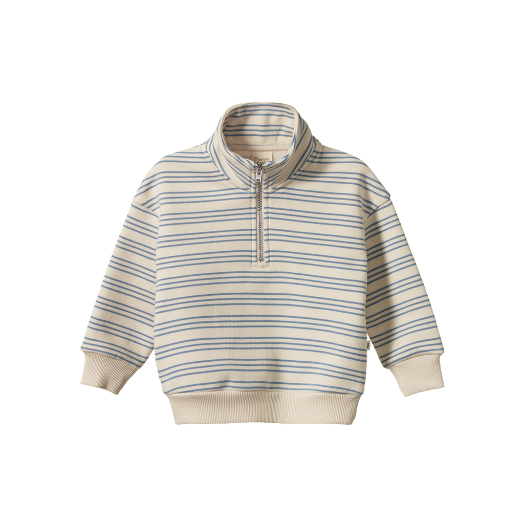 CAMPER SWEATSHIRT - Stripe Trio | Nature Baby