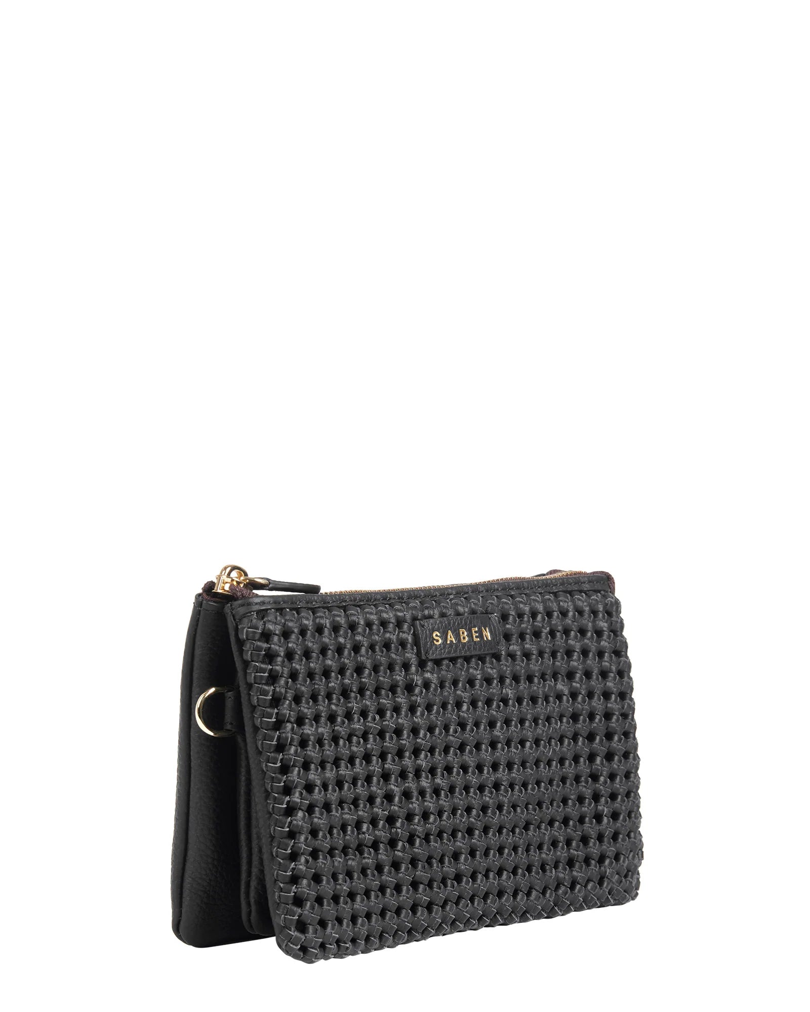 Tilly Crossbody Black Fine Braid | Saben