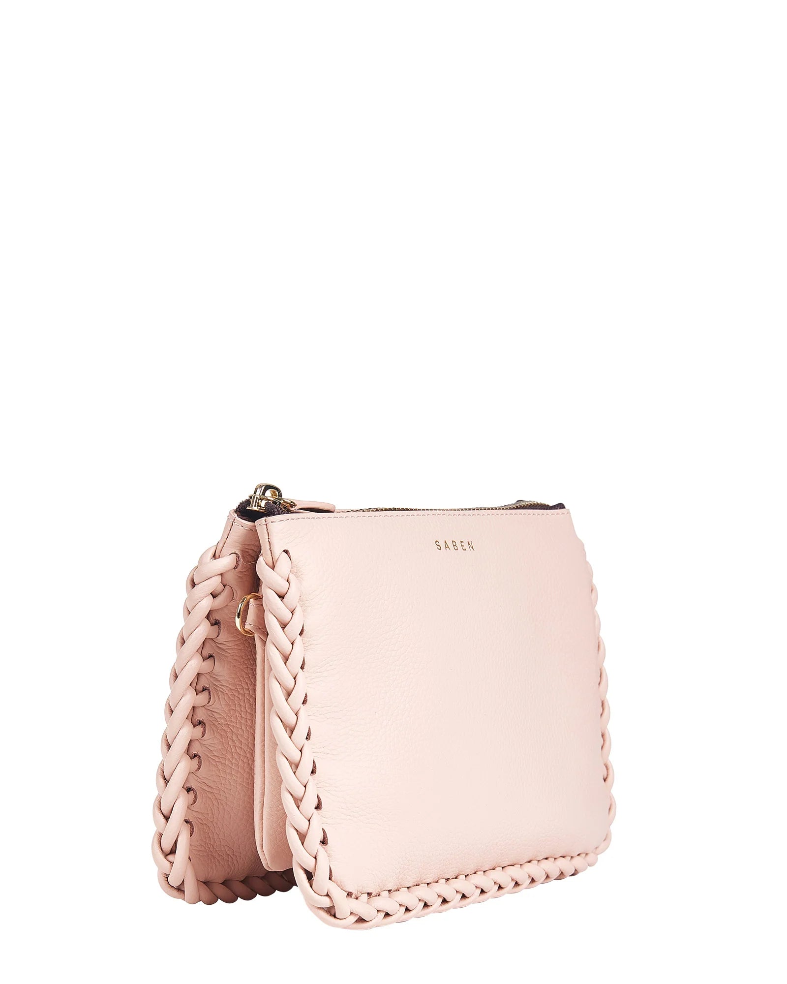 Tilly's Big Sis Crossbody Blush Plait Edge | Saben