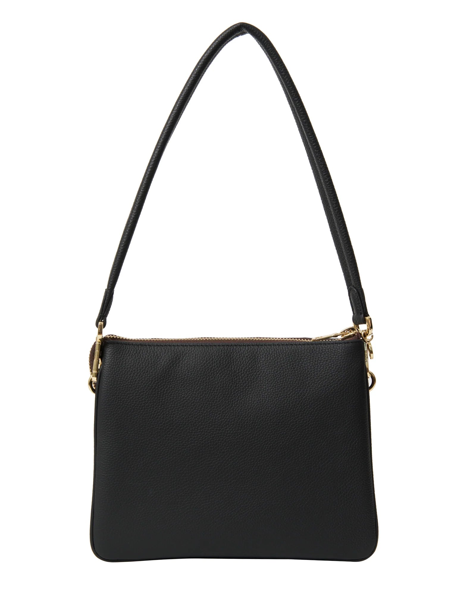 Matilda Shoulder Bag Black Woven | Saben