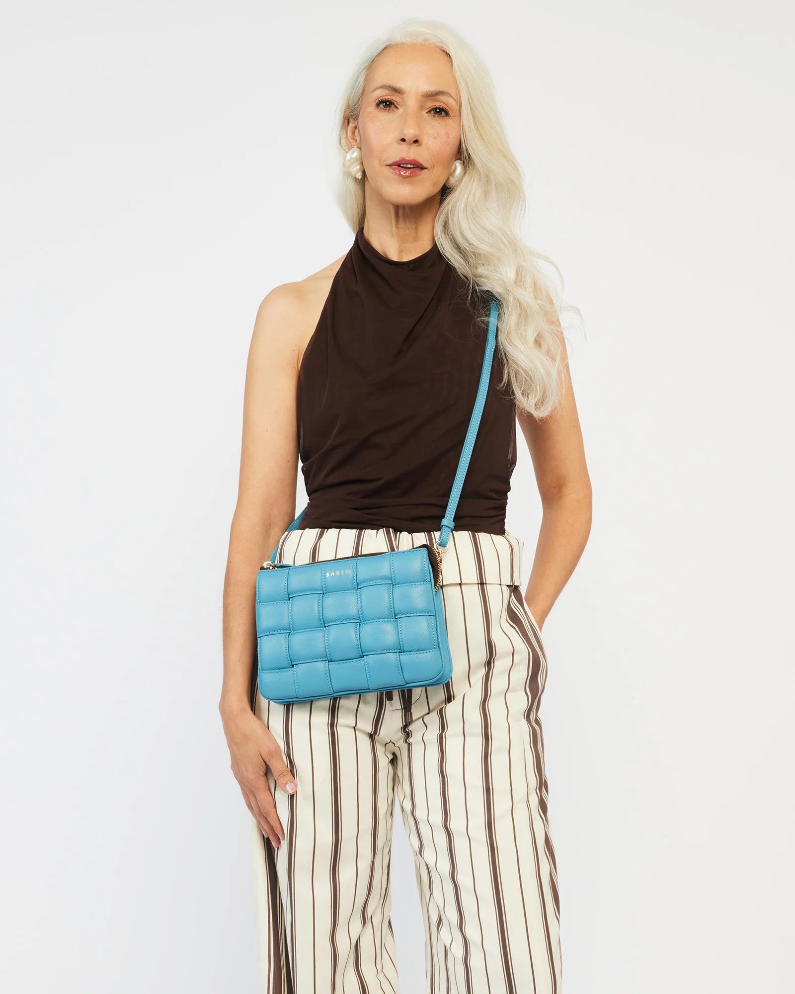 Tilly's Big Sis Crossbody Wave Woven | Saben