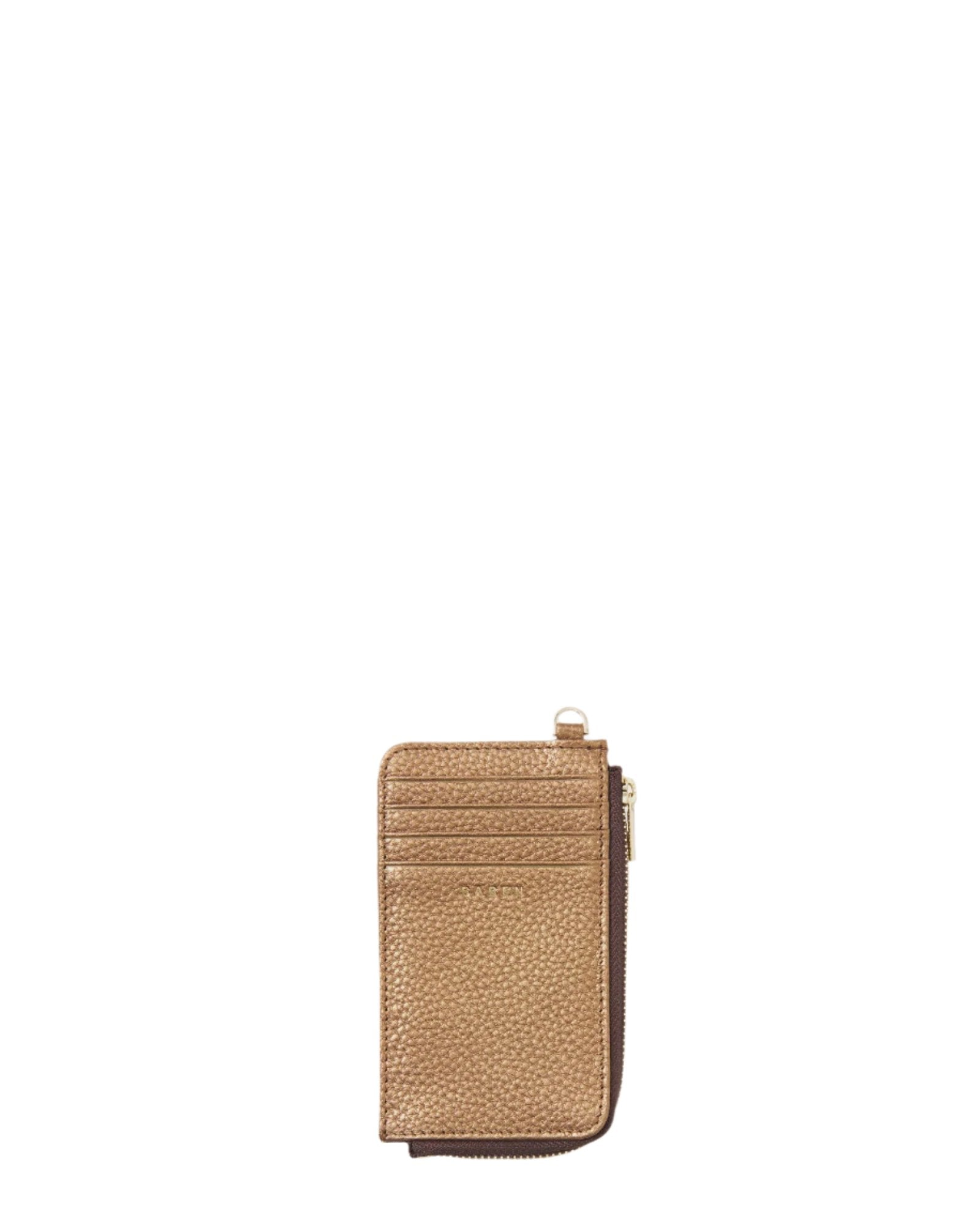 Winona Card Holder Brushed Bronze | Saben