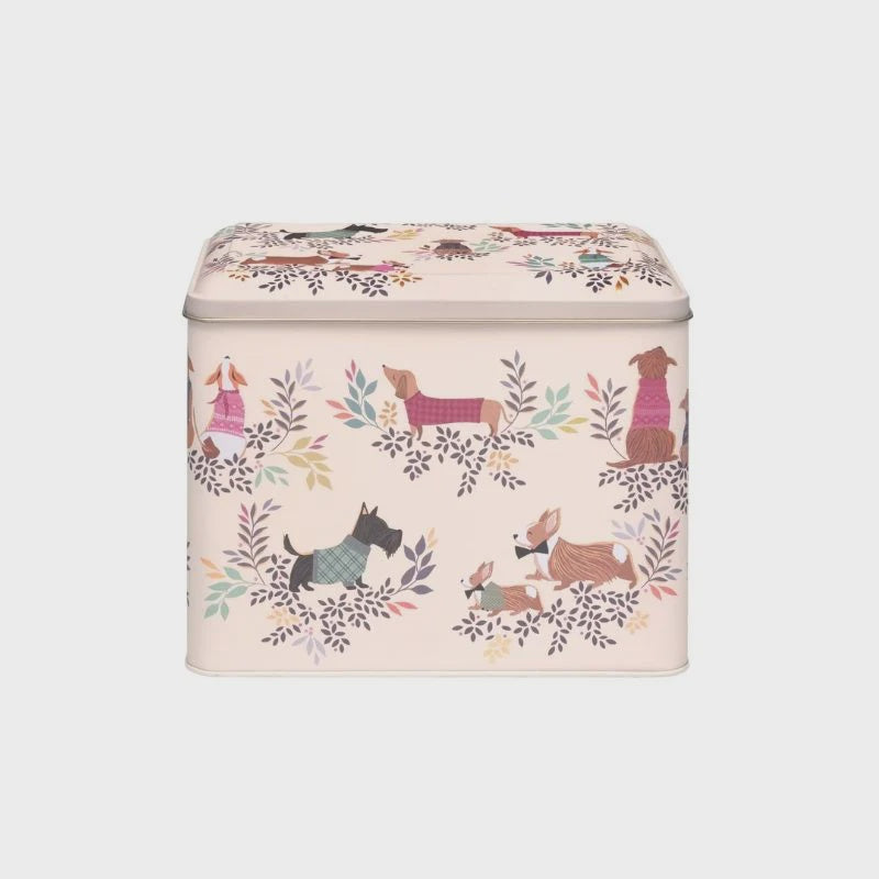 Extra Large Caddy Tin - Dapper Dogs | Sara Miller