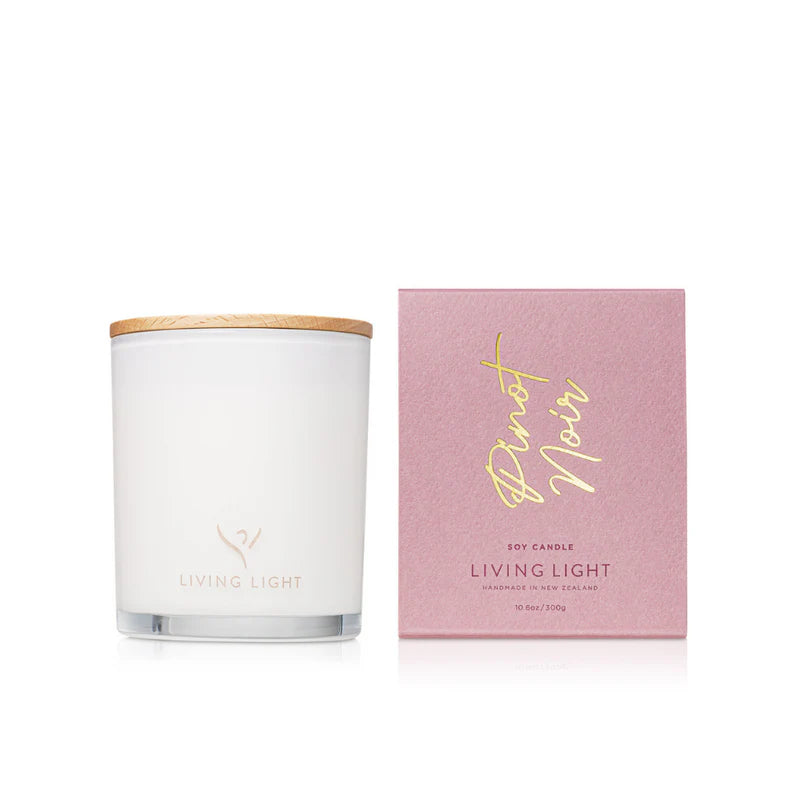 Pinot Noir Soy Candle Large | Living Light