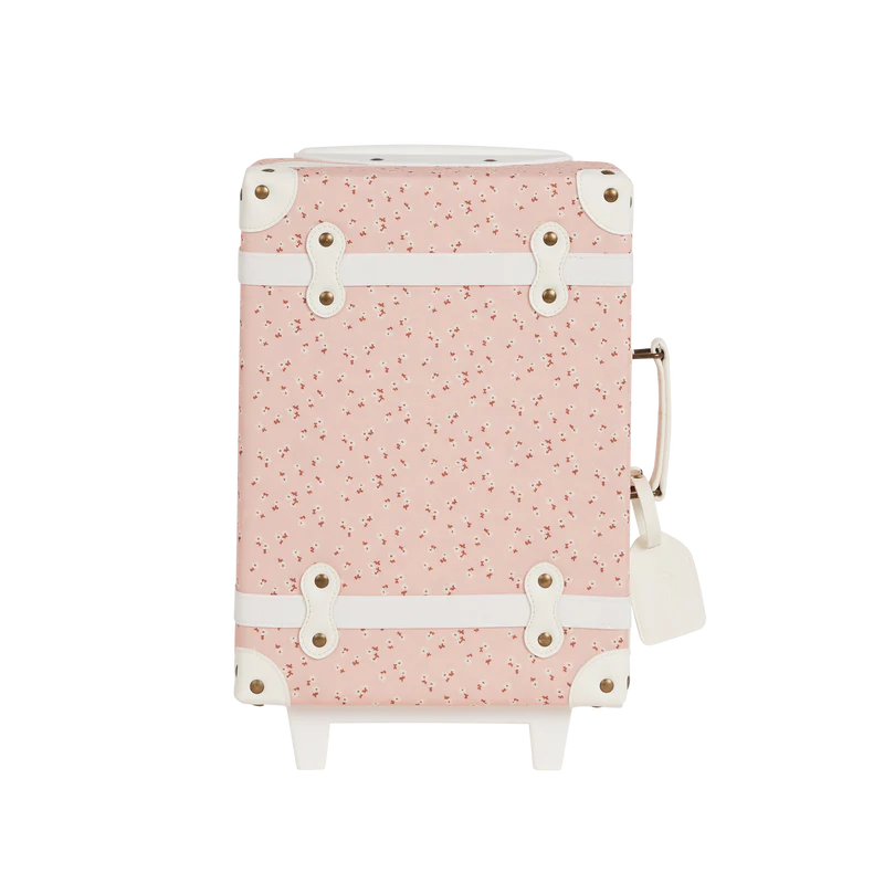 See-Ya Suitcase - Pink Daisies | Olli Ella