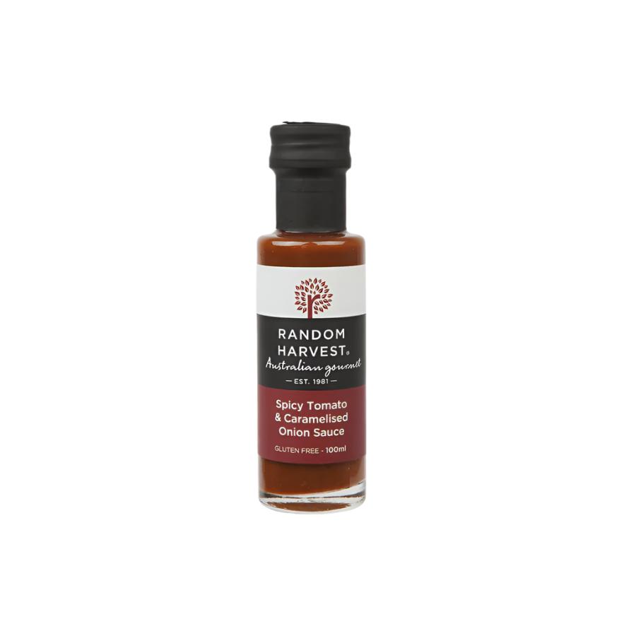 Spicy Tomato & Caramelised Onion Sauce 100ml | Random Harvest