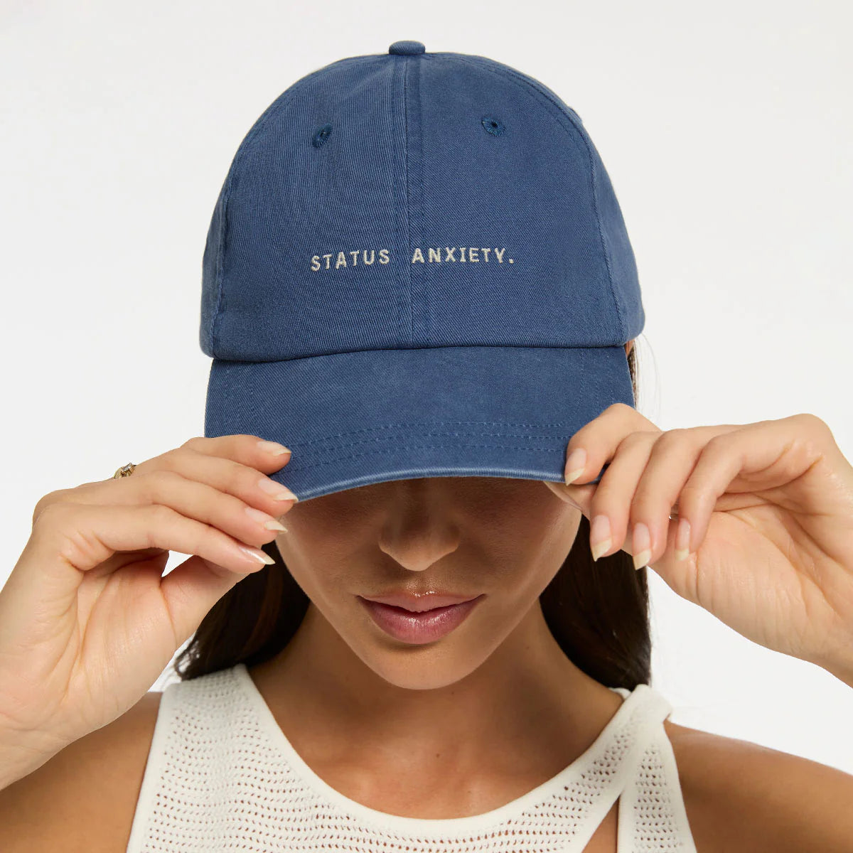 Status Anxiety Cap - French Blue | Status Anxiety
