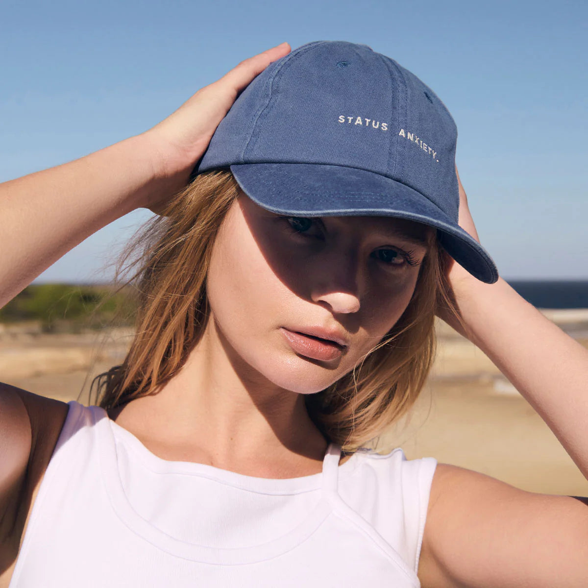 Status Anxiety Cap - French Blue | Status Anxiety