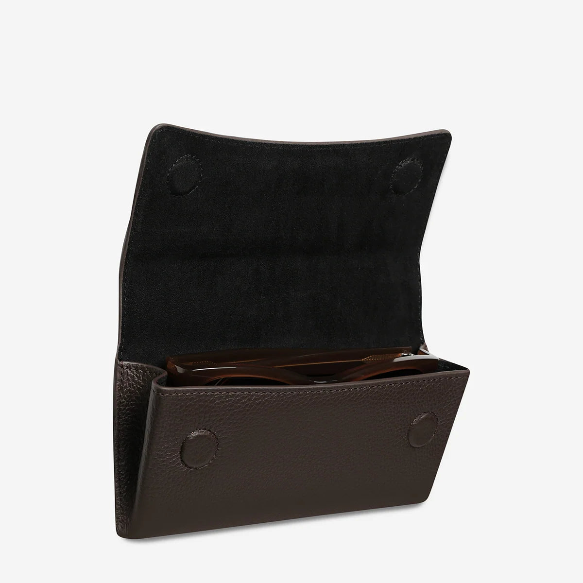 Into The Ether Sunglasses Case - Cocoa | Status Anxiety