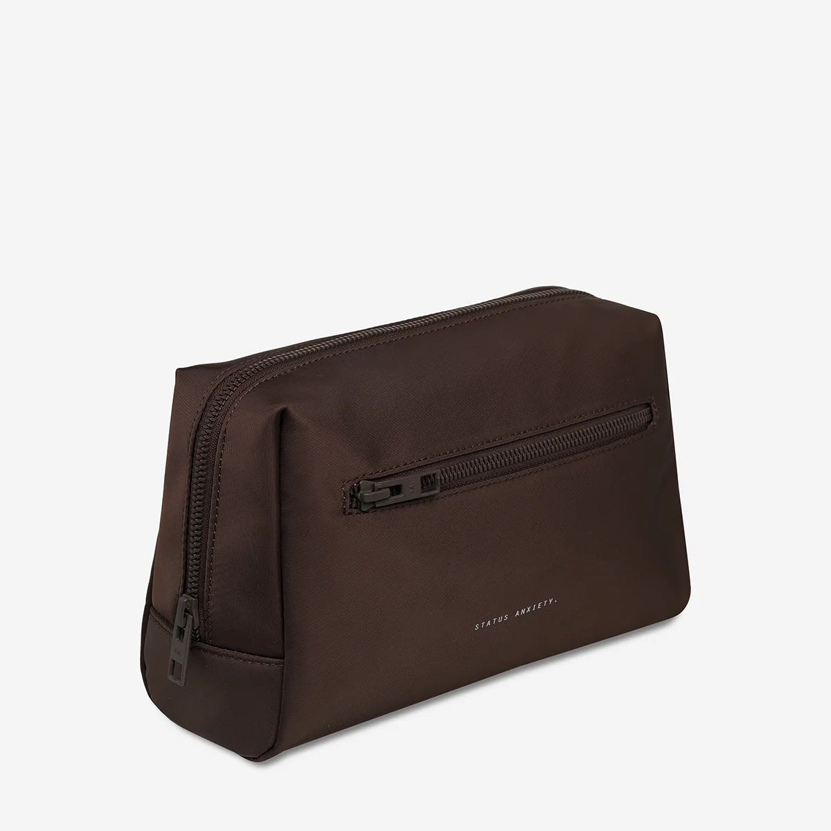 Hunter Recycled Toiletry Bag Medium - Truffle | Status Anxiety