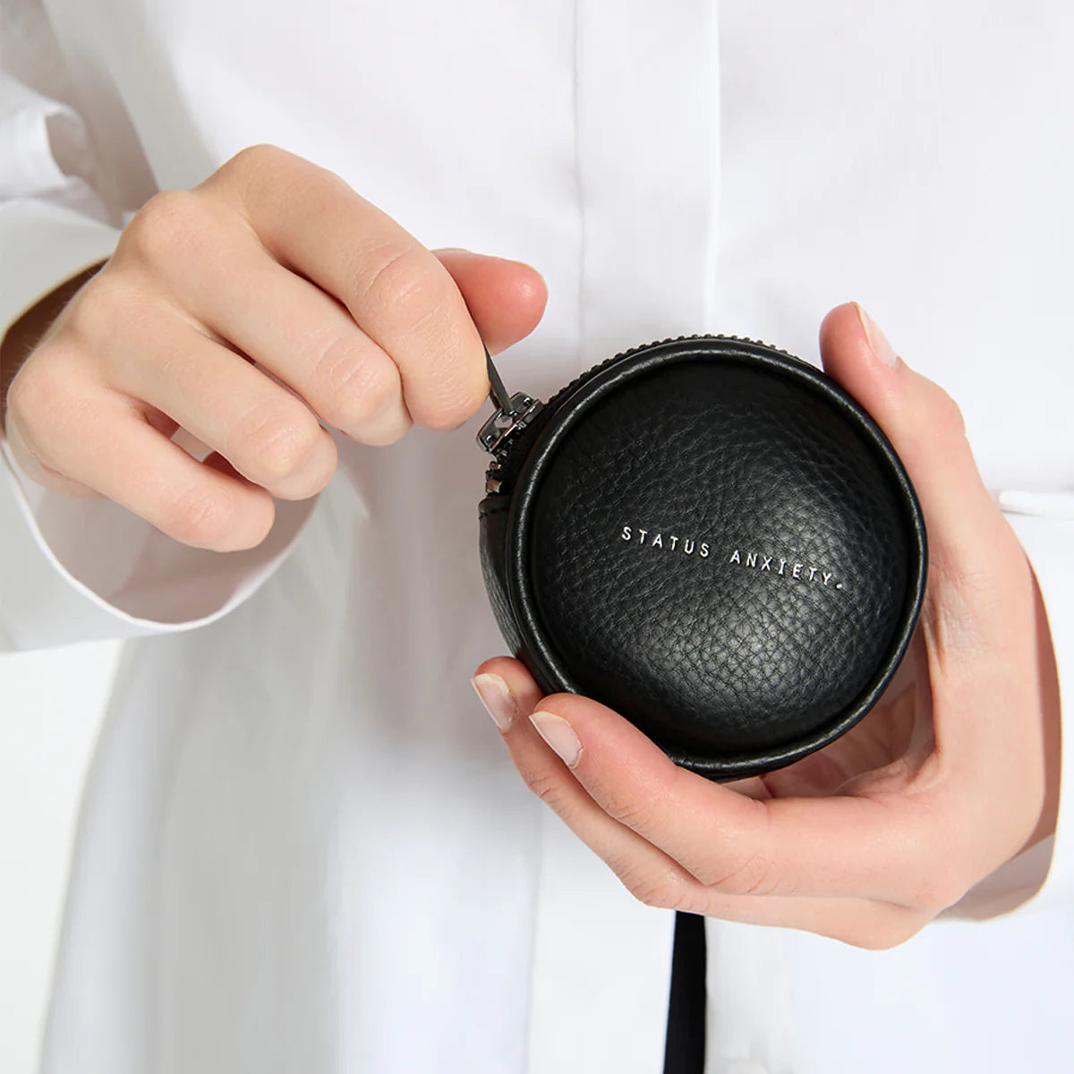 Go With Me Pouch - Black | Status Anxiety